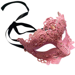 MASQ Brocade Lace Masquerade Ball Mask Pair Burlesque Mardi Gras Birthday Prom Wedding Party