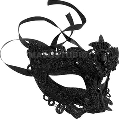 MASQ Brocade Lace Masquerade Ball Mask Pair Burlesque Mardi Gras Birthday Prom Wedding Party
