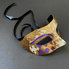 MasqStudio Mens Masquerade Mask Burlesque Dance Birthday Prom Party Black Tie Halloween Costume Dress Up