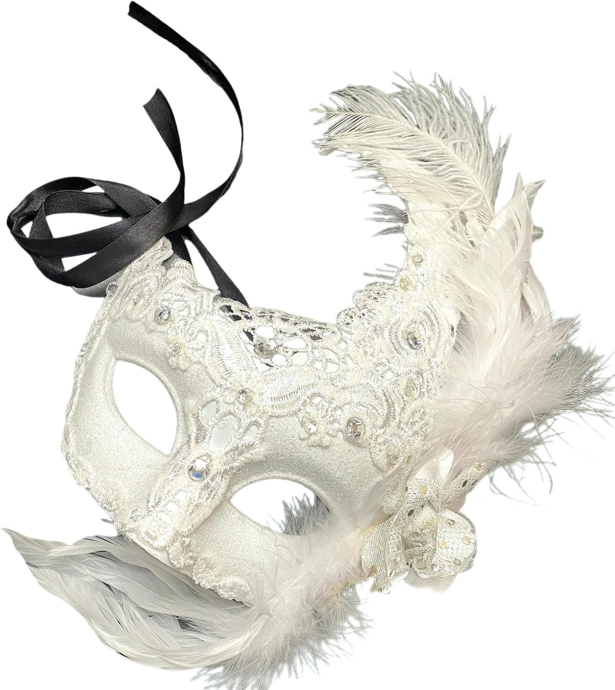 Brocade Lace Masquerade Ball Mask Burlesque Mardi Gras Birthday Prom Wedding Party