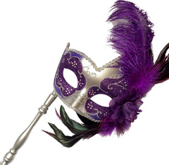 MasqStudio Brocade Lace Masquerade Ball Mask Burlesque Mardi Gras Birthday Prom Wedding Party
