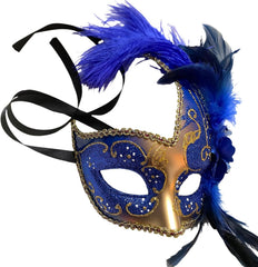 MasqStudio Brocade Lace Masquerade Ball Mask Burlesque Mardi Gras Birthday Prom Wedding Party