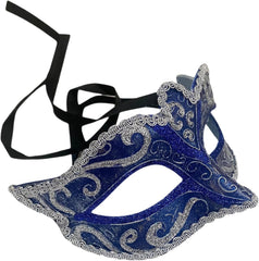 Girls Black Gold Silver Masquerade Ball Mask Cosplay Mardi Gras Prom Dance Birthday Bachelor Party