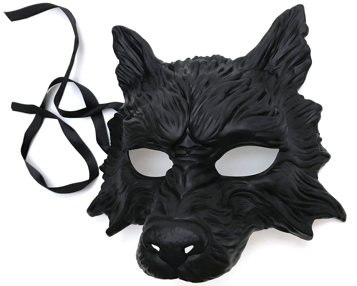 Wolf animal mask suitable for parties and theater