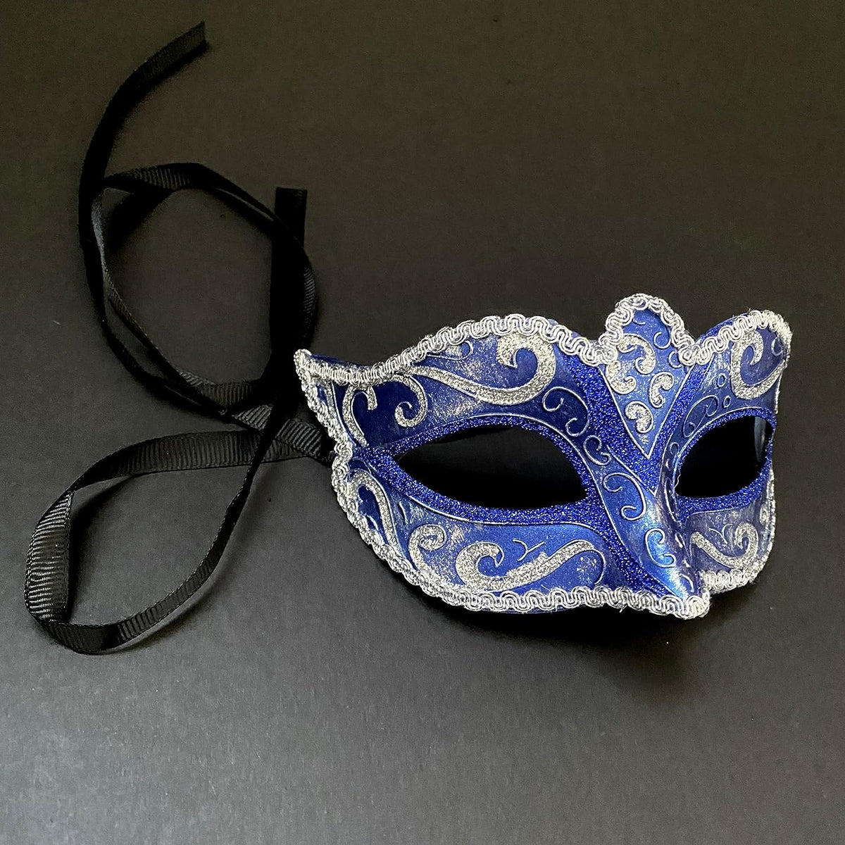 Girls Black Gold Silver Masquerade Ball Mask Cosplay Mardi Gras Prom Dance Birthday Bachelor Party