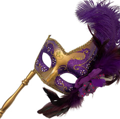 MasqStudio Brocade Lace Masquerade Ball Mask Burlesque Mardi Gras Birthday Prom Wedding Party