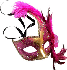 MasqStudio Brocade Lace Masquerade Ball Mask Burlesque Mardi Gras Birthday Prom Wedding Party