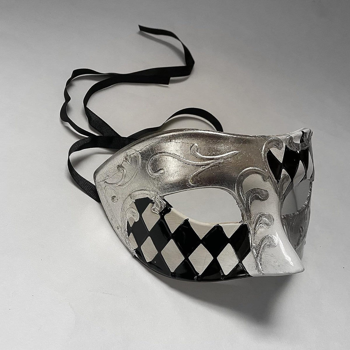 Mens boys Masquerade Mask Venetian Handmade Handpaint Eye Mask Dress up Birthday Cosplay Party Wear