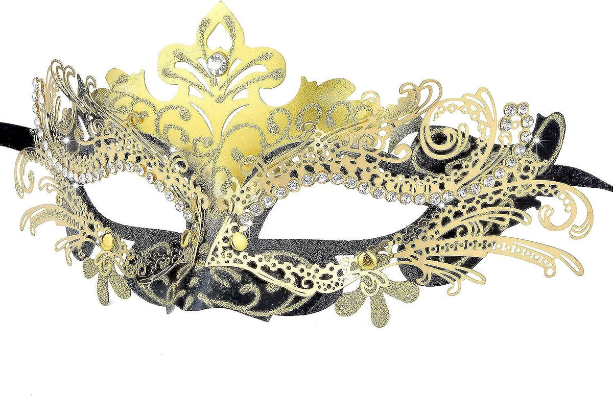 Masquerade Mask Mardi Gras Decorations Venetian Masks for Women's