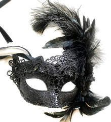 MasqStudio Brocade Lace Masquerade Ball Mask Burlesque Mardi Gras Birthday Prom Wedding Party