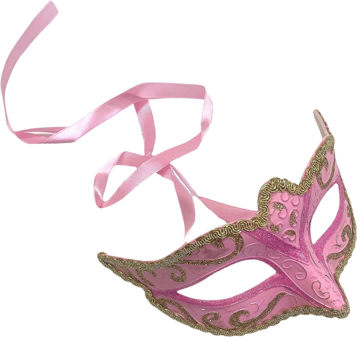 Girls Black Gold Silver Masquerade Ball Mask Cosplay Mardi Gras Prom Dance Birthday Bachelor Party