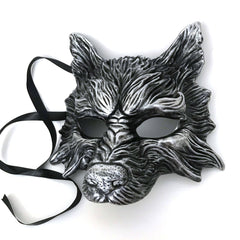 MasqStudio Black Wolf Mask Animal White Wolves Mask Masquerade Halloween Costume Cosplay Party mask