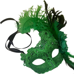 Brocade Lace Masquerade Ball Mask Burlesque Mardi Gras Birthday Prom Wedding Party