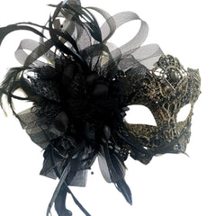MASQ Brocade Lace Masquerade Ball Mask Pair Burlesque Mardi Gras Birthday Prom Wedding Party