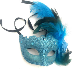 Brocade Lace Masquerade Ball Mask Burlesque Mardi Gras Birthday Prom Wedding Party