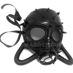 Halloween Costume Cosplay Steampunk Dress up Party Black Masquerade Gas Mask