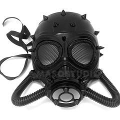 Halloween Costume Cosplay Steampunk Dress up Party Black Masquerade Gas Mask