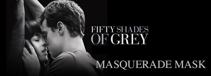 Fifty Shades of Grey Masquerade Masks for men and women